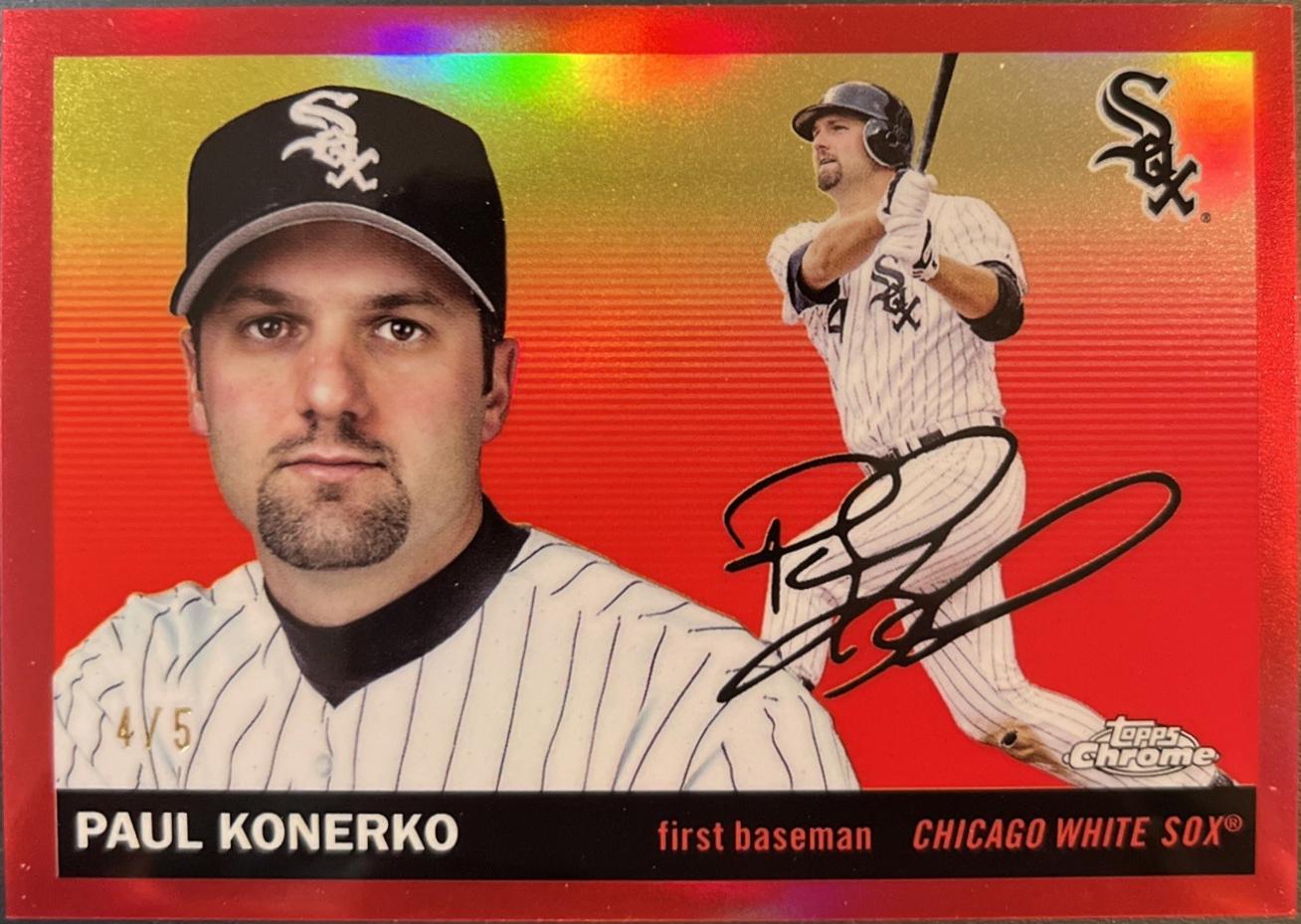Paul Konerko [Red Refractor] #407