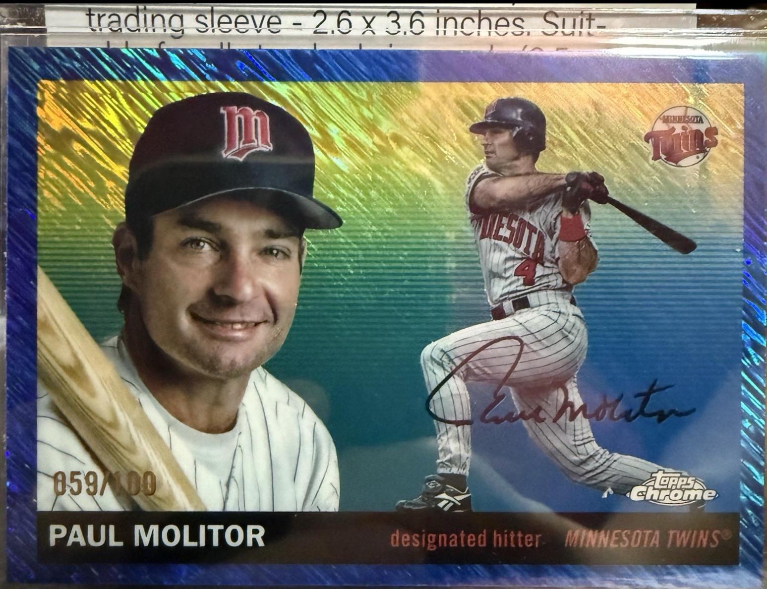 Paul Molitor [Blue Lava] #433
