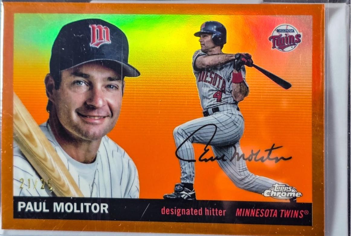 Paul Molitor [Orange Refractor] #433