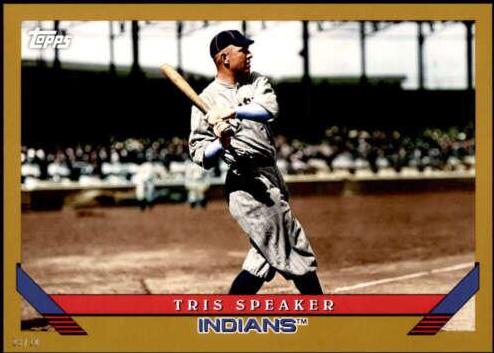Tris Speaker [5X7 Gold] #215