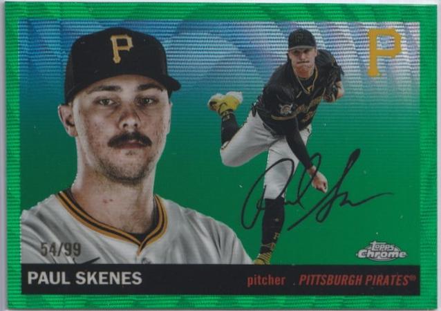 Paul Skenes [Green Wave Refractor] #197