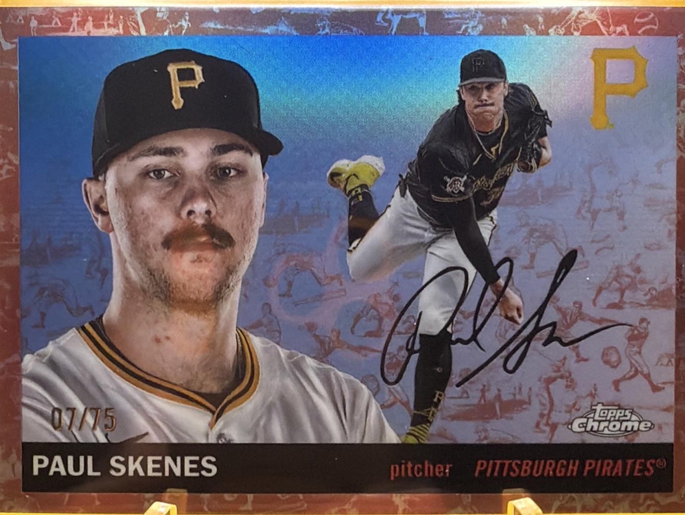 Paul Skenes [Toile Cream Rose Gold Refractor] #197