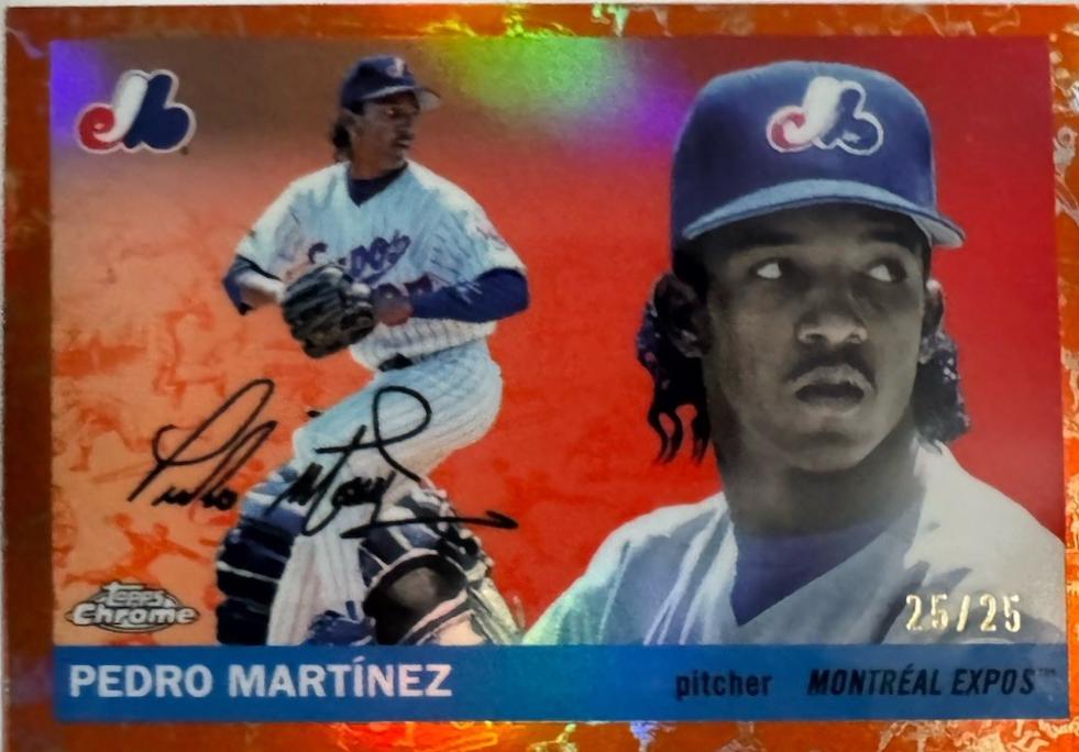 Pedro Martinez [Orange Wave] #435
