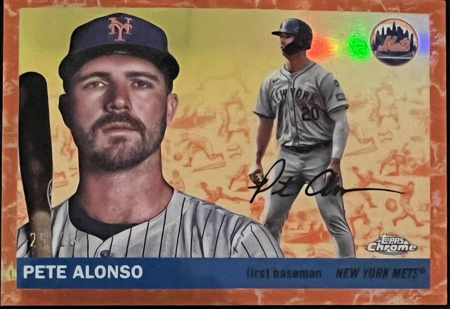 Pete Alonso [Orange Refractor] #193
