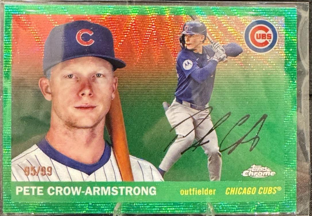 Pete Crow-Armstrong [Green Wave Refractor] #73