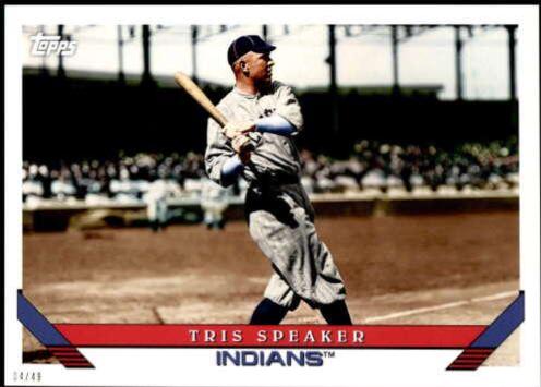 Tris Speaker [5X7] #215
