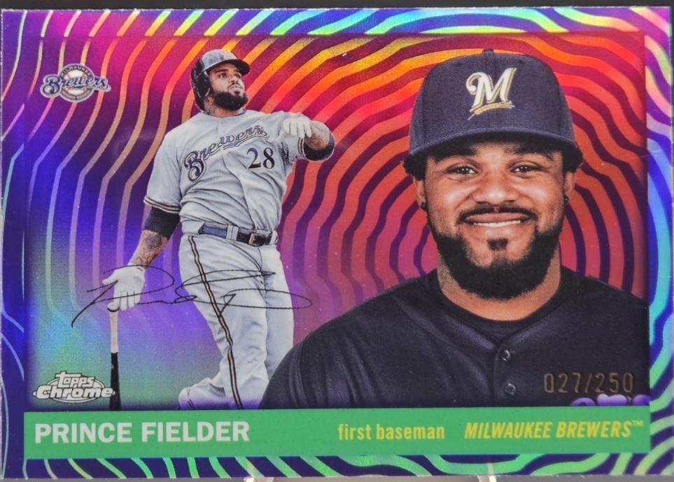 Prince Fielder [Vibrations Refractor] #417
