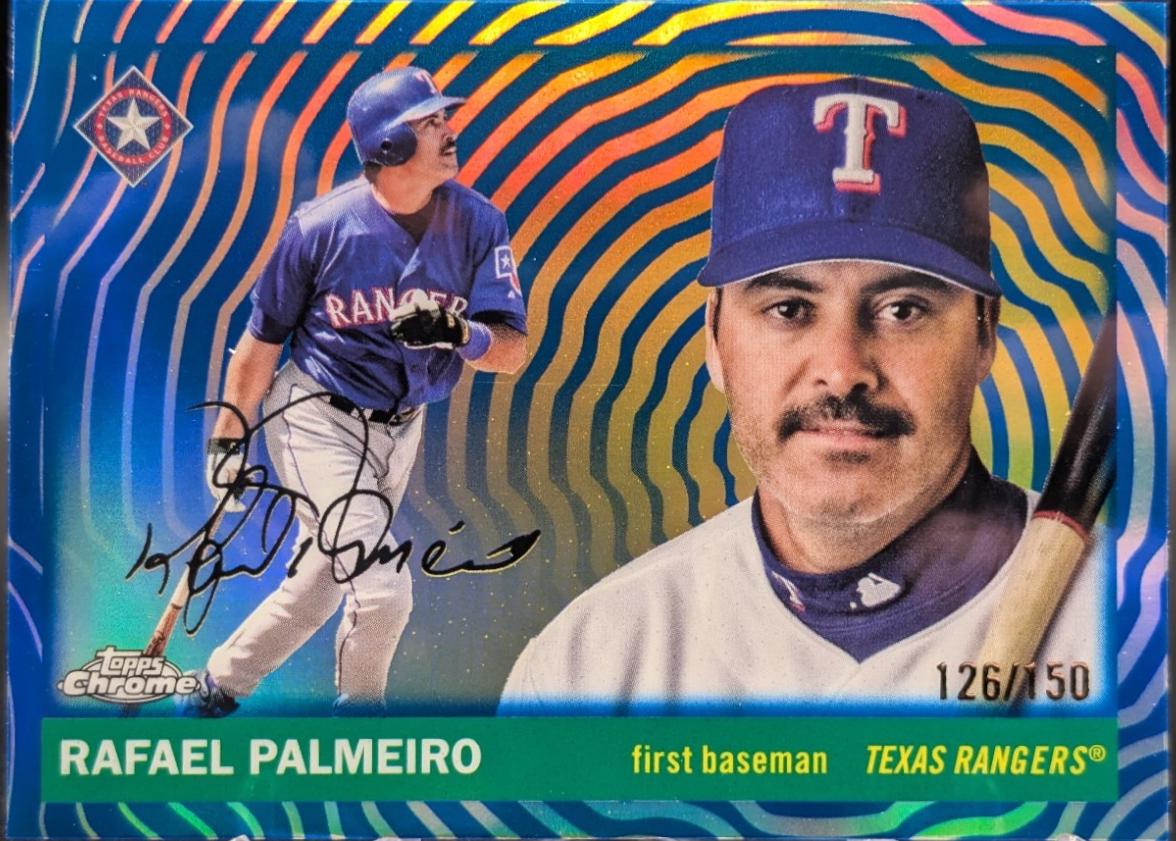 Rafael Palmeiro [Vibrations Refractor] #441