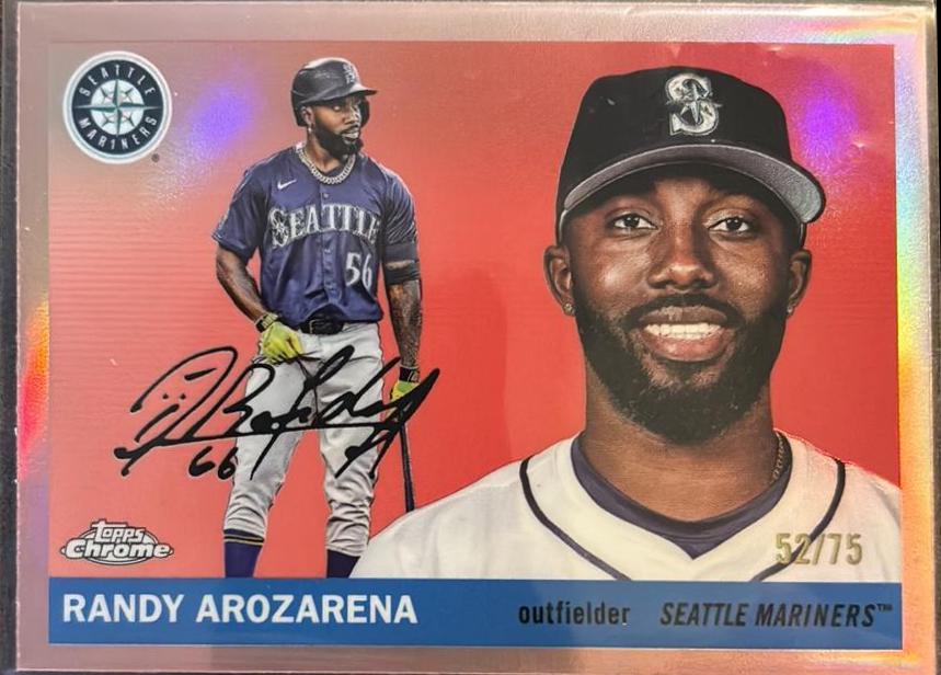 Randy Arozarena [Rose Gold Refractor] #134