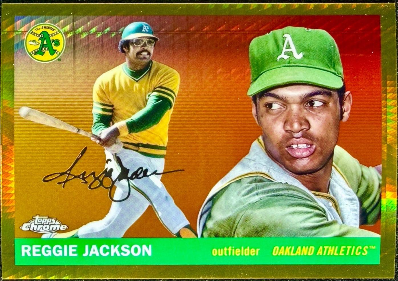 Reggie Jackson [Gold Prism] #337