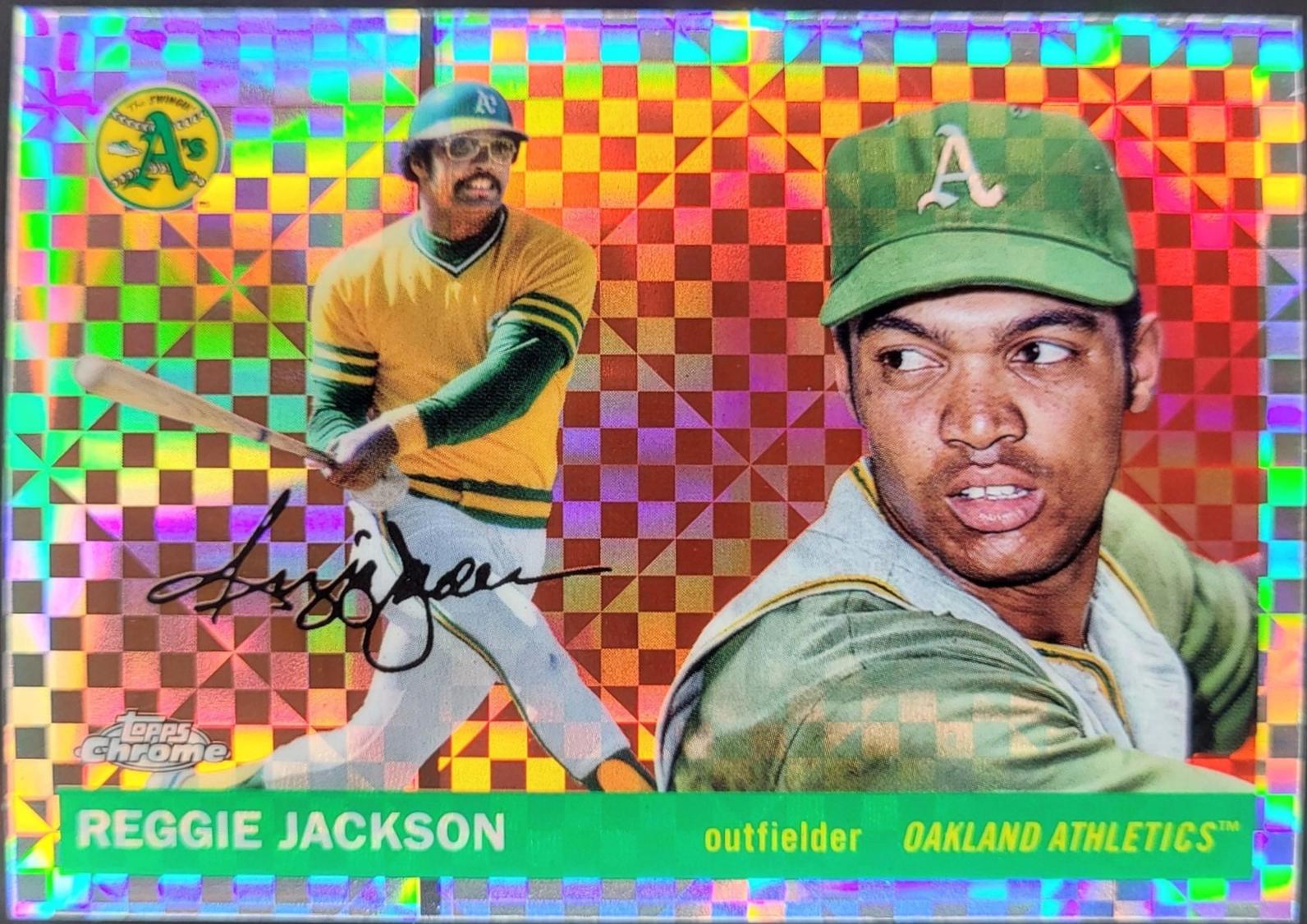 Reggie Jackson [X-Fractor] #337