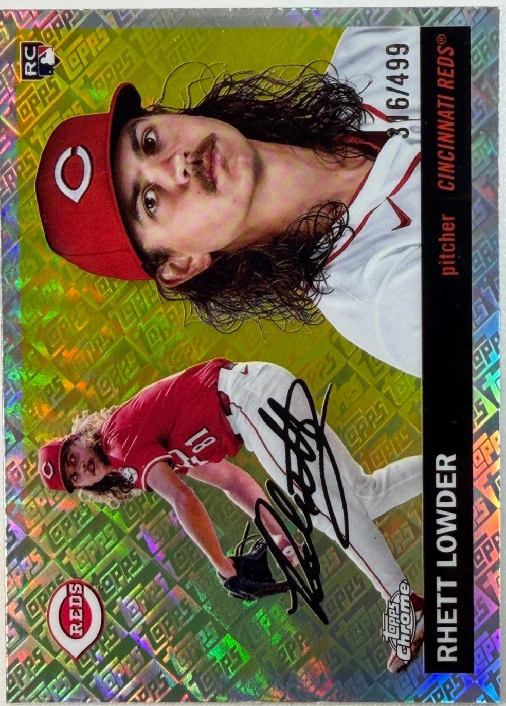 Rhett Lowder [Topps Refractor] #205