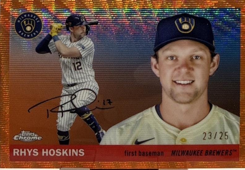 Rhys Hoskins [Orange Wave] #63