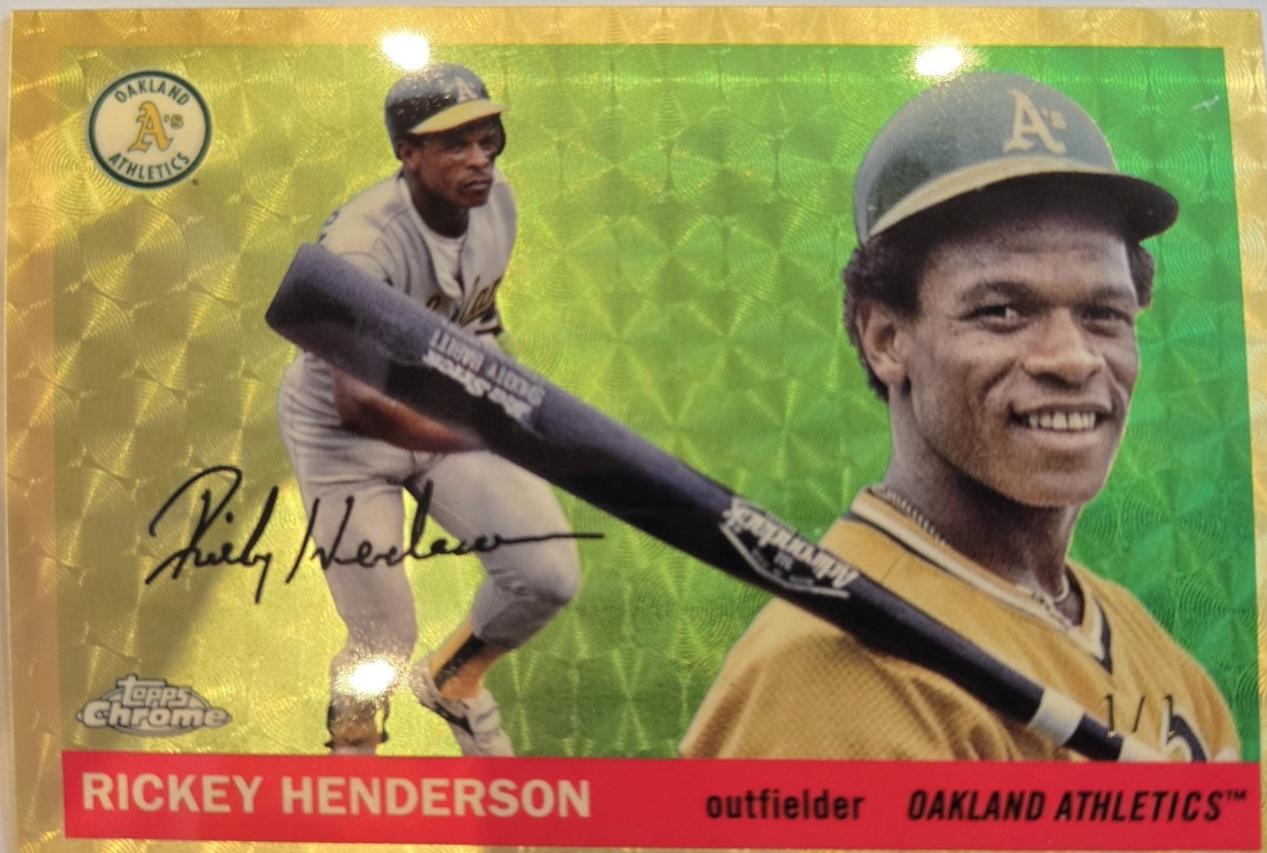 Rickey Henderson [SuperFractor] #320