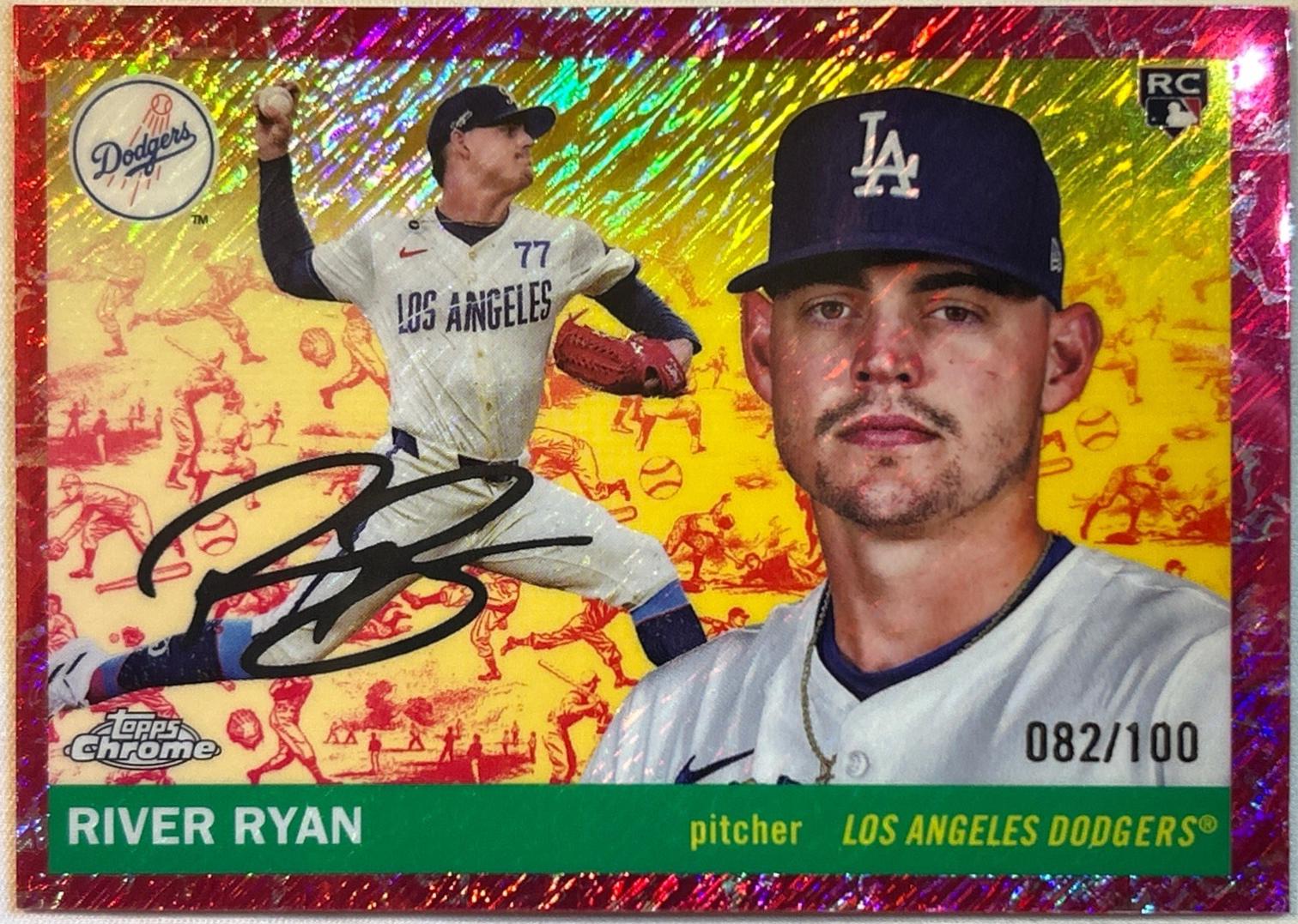 River Ryan [Toile White Orange Refractor] #236