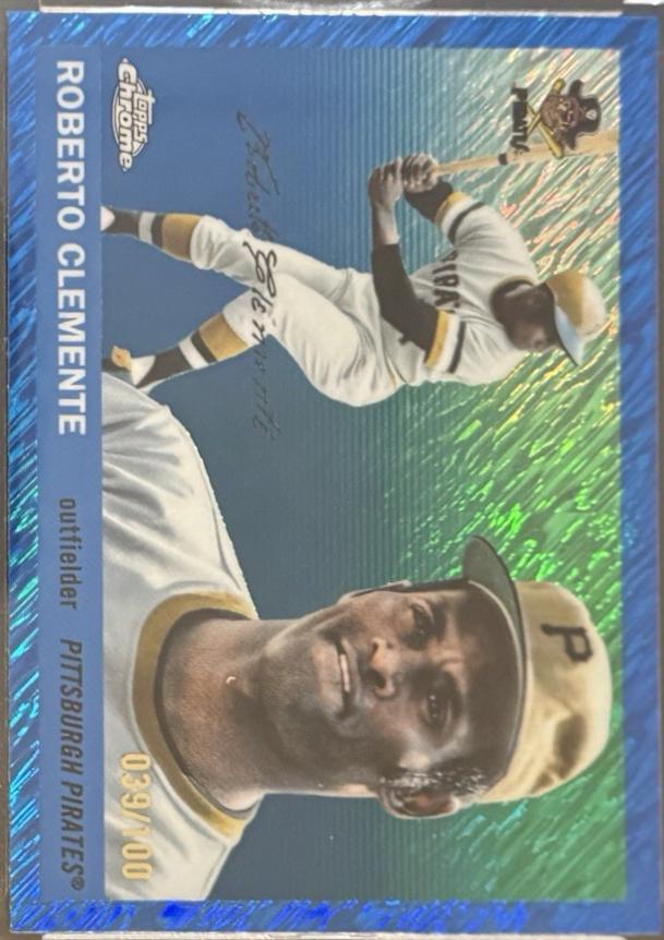 Roberto Clemente [Blue Lava] #403