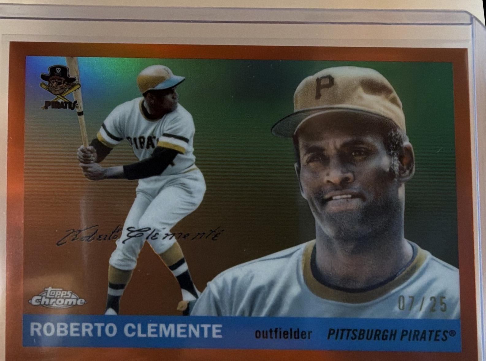 Roberto Clemente [Orange Refractor] #403