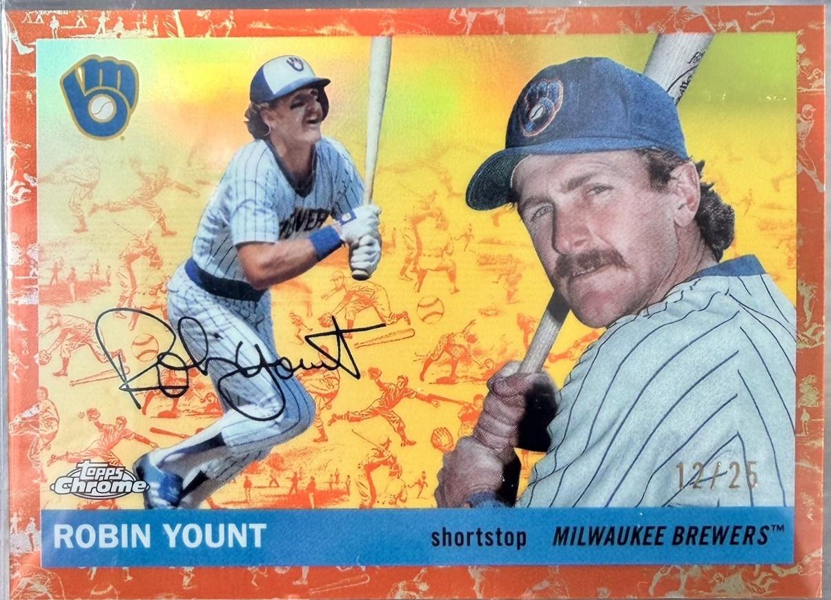 Robin Yount [Orange Refractor] #486