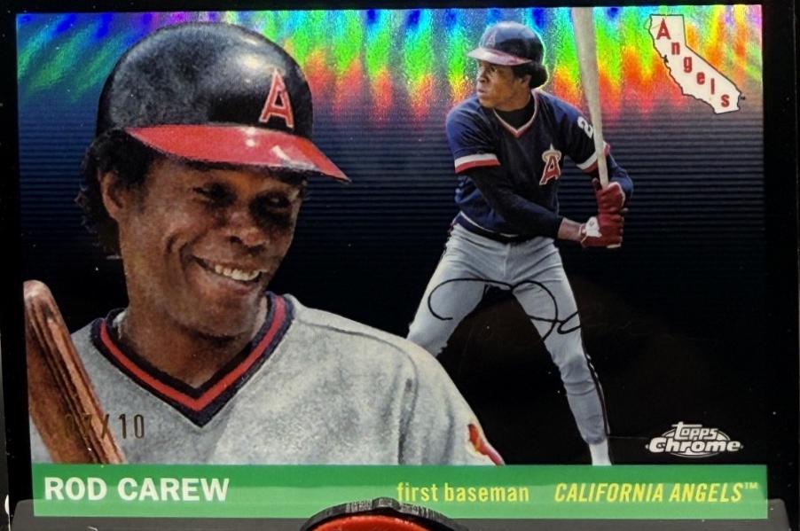 Rod Carew [Black Refractor] #347