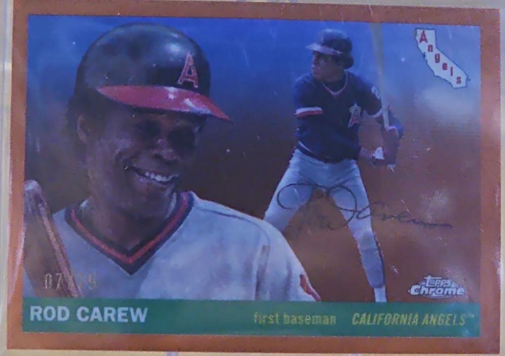 Rod Carew [Orange Wave] #347