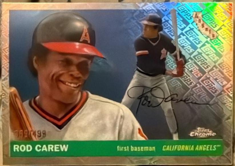 Rod Carew [Topps Refractor] #347