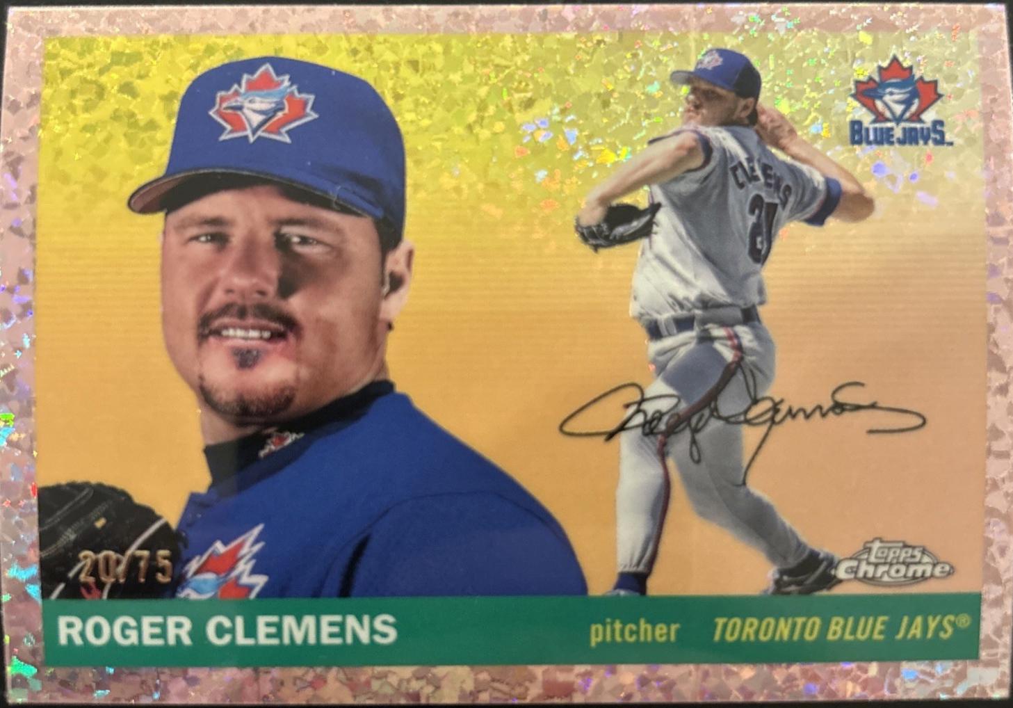 Roger Clemens [Rose Gold Mini-Diamond Refractor] #456