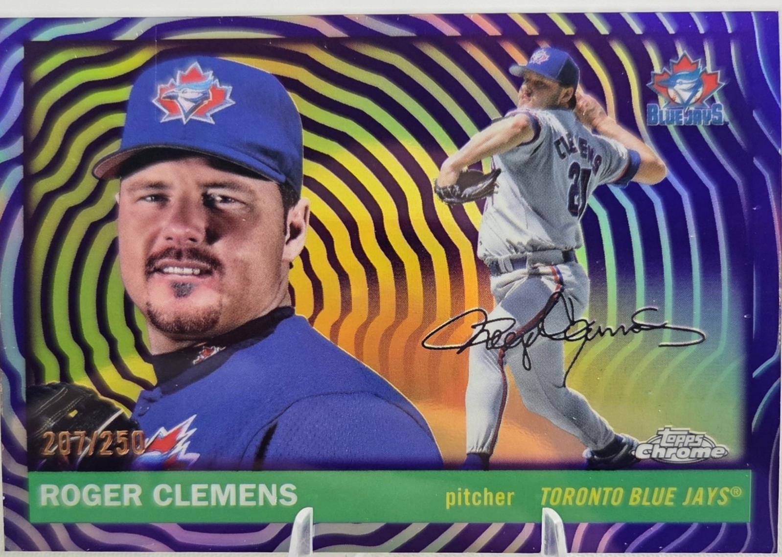 Roger Clemens [Vibrations Refractor] #456