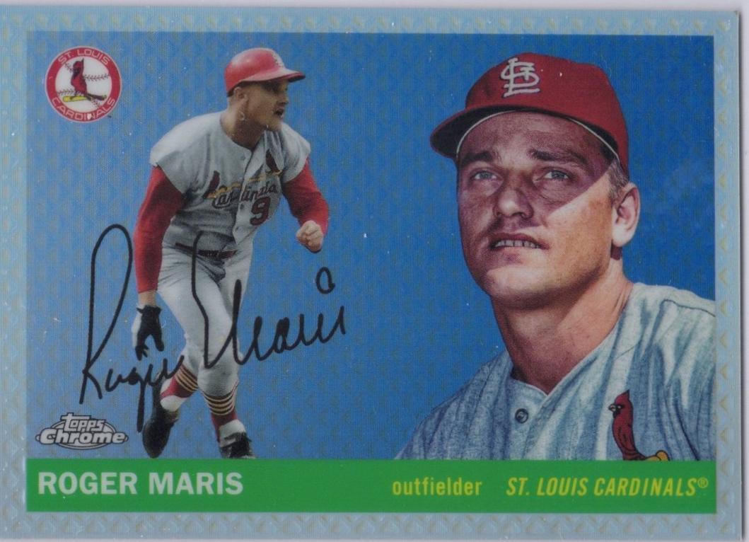Roger Maris [Diamond Etch Refractor] #427