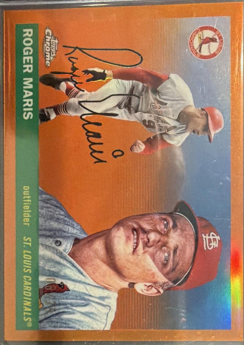 Roger Maris [Orange Refractor] #427