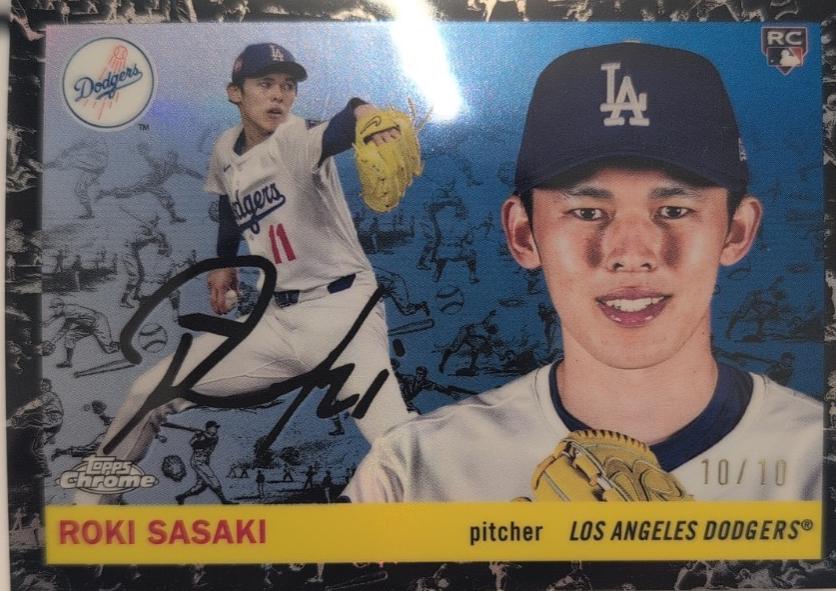 Roki Sasaki [Toile Cream Black Refractor] #239