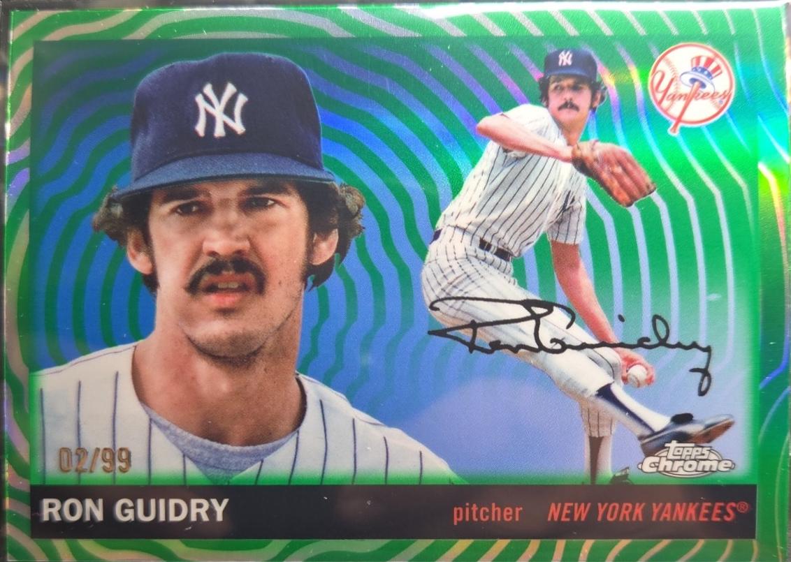Ron Guidry [Green Vibrations Refractor] #481