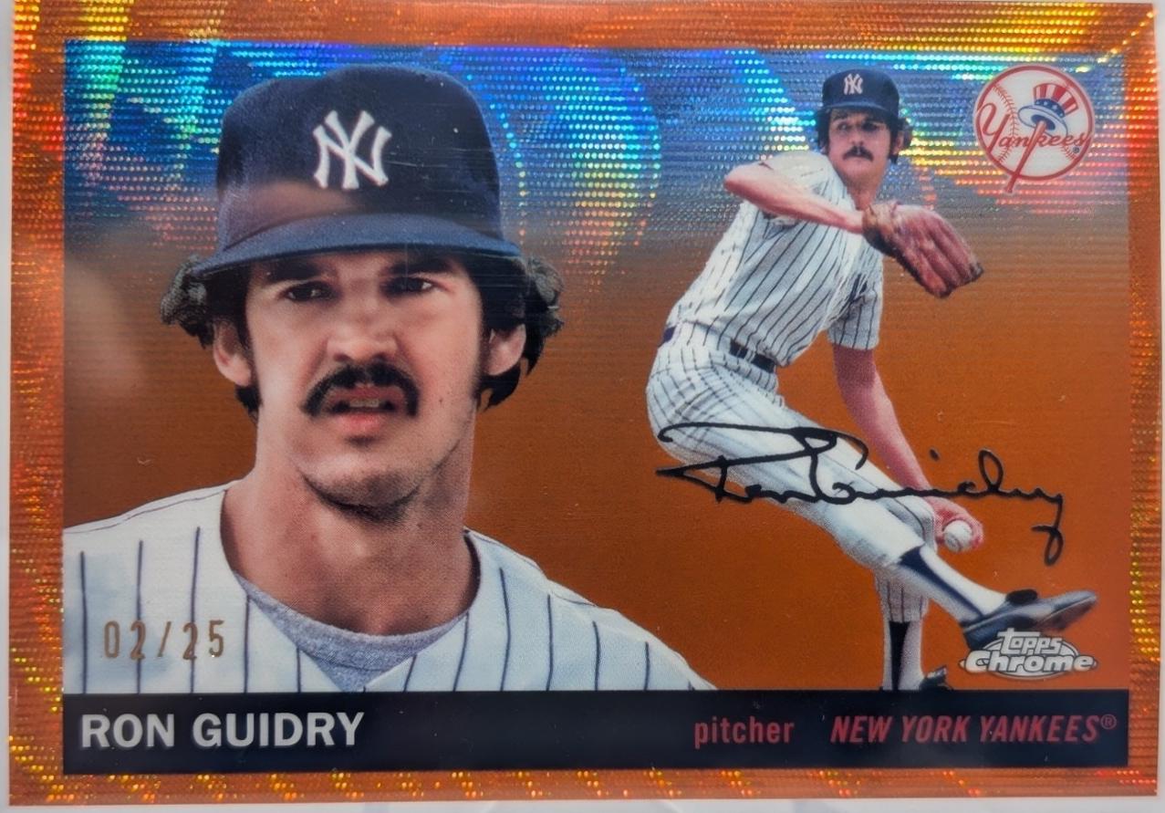 Ron Guidry [Orange Wave] #481