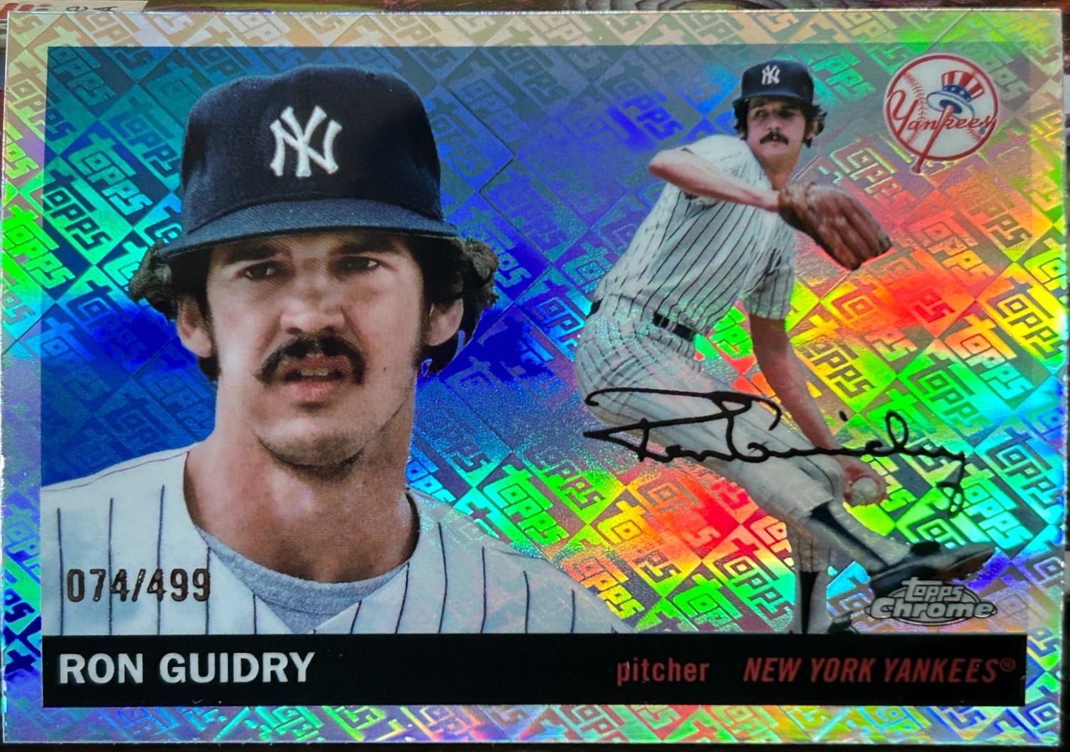 Ron Guidry [Topps Refractor] #481