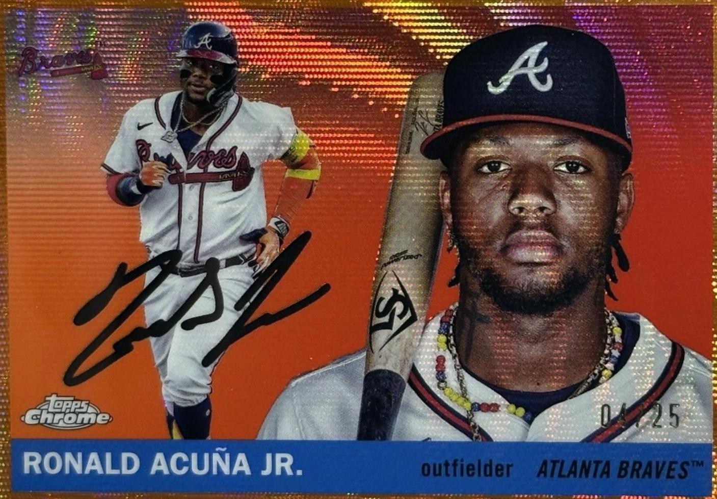 Ronald Acuna Jr. [Orange Wave] #5