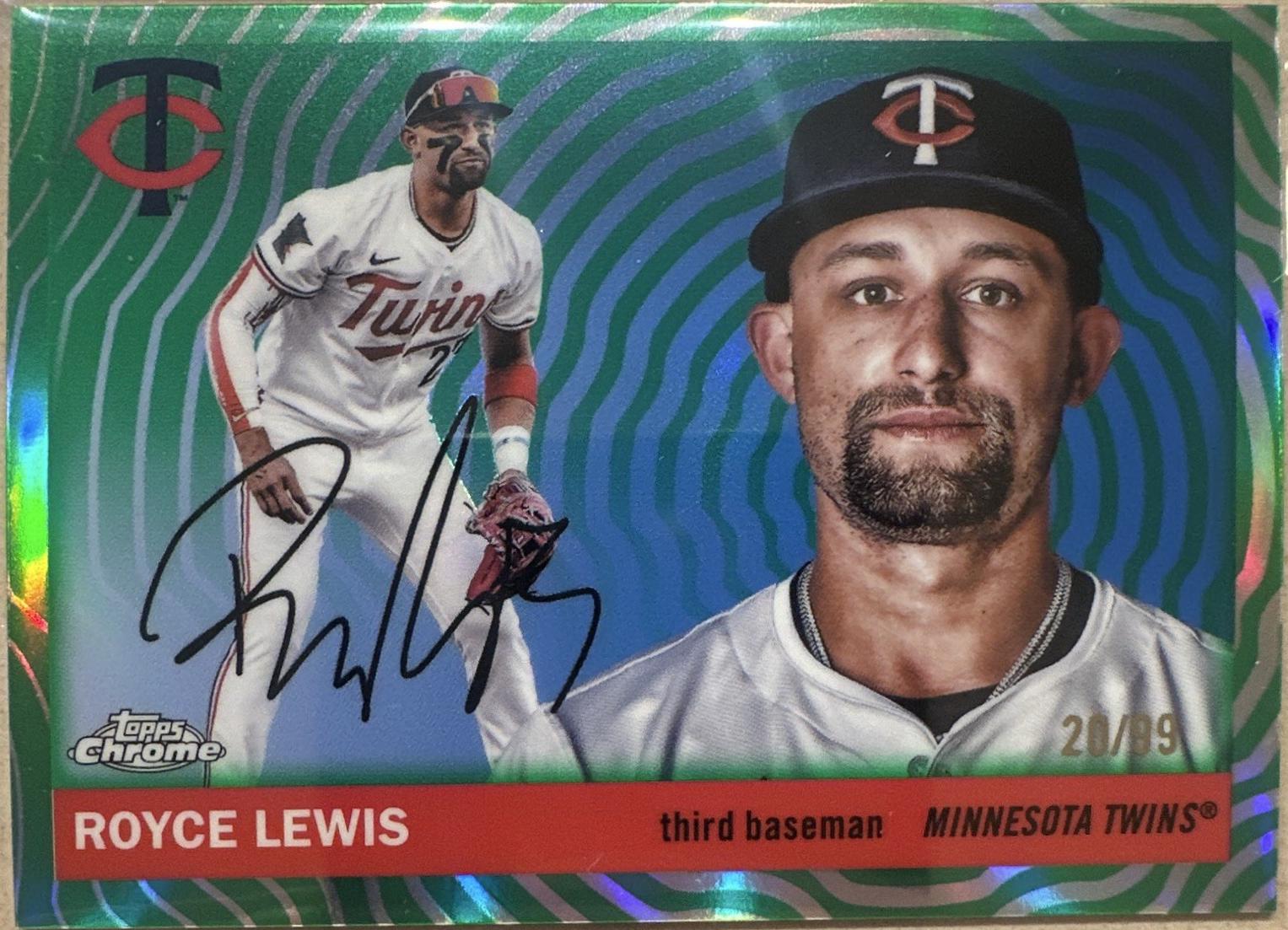 Royce Lewis [Green Vibrations Refractor] #114