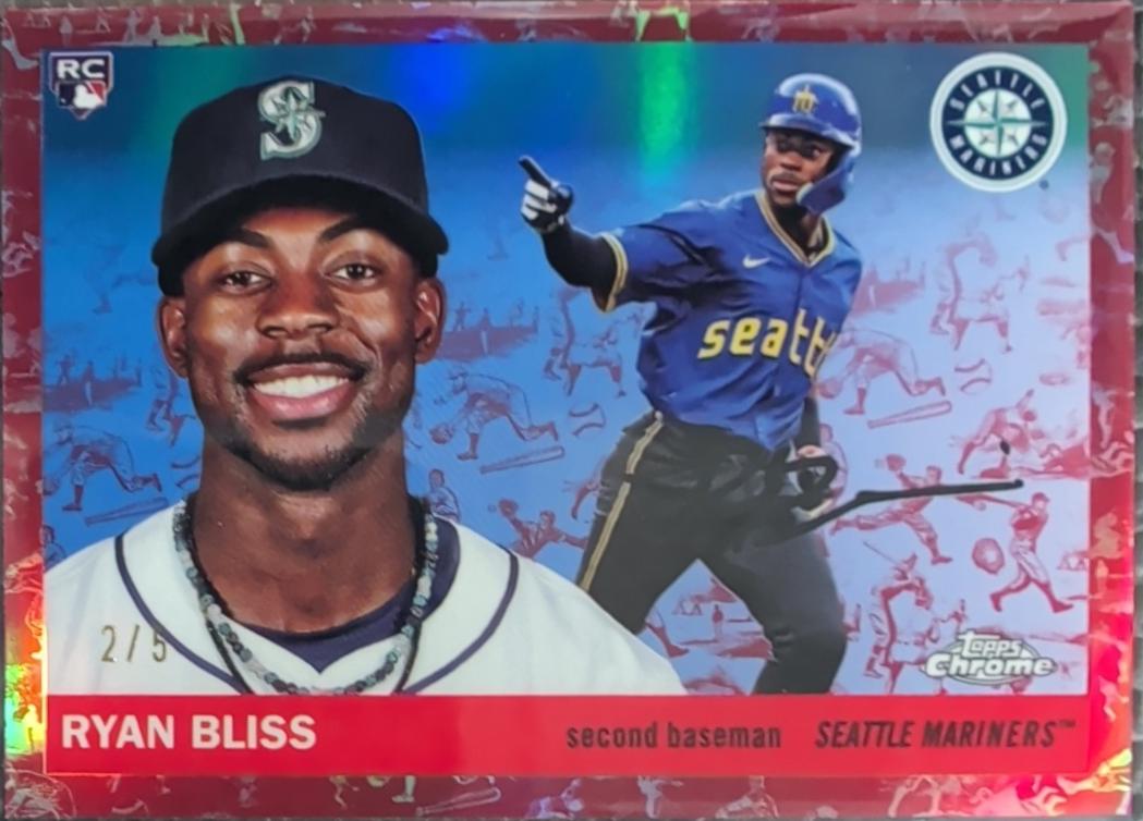 Ryan Bliss [Toile Cream Red Refractor] #397