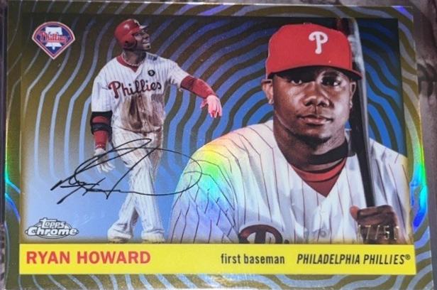 Ryan Howard [Gold Refractor] #356