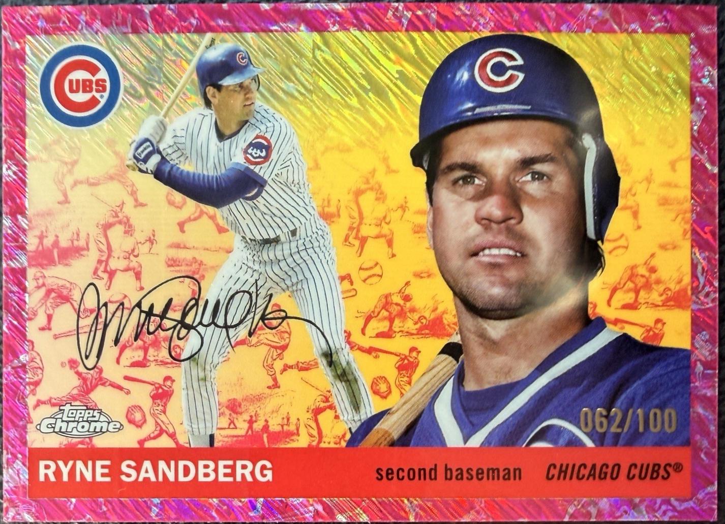 Ryne Sandberg [Toile Cream Fuchsia Shimmer] #348