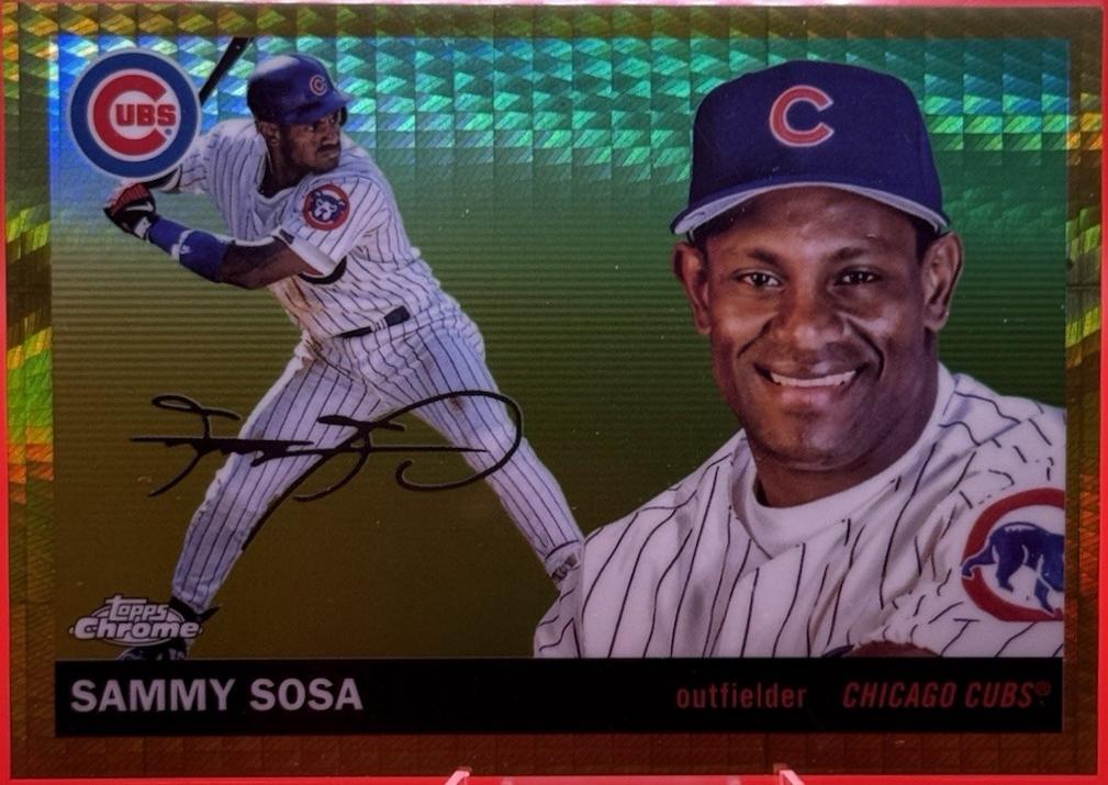 Sammy Sosa [Gold Prism] #396