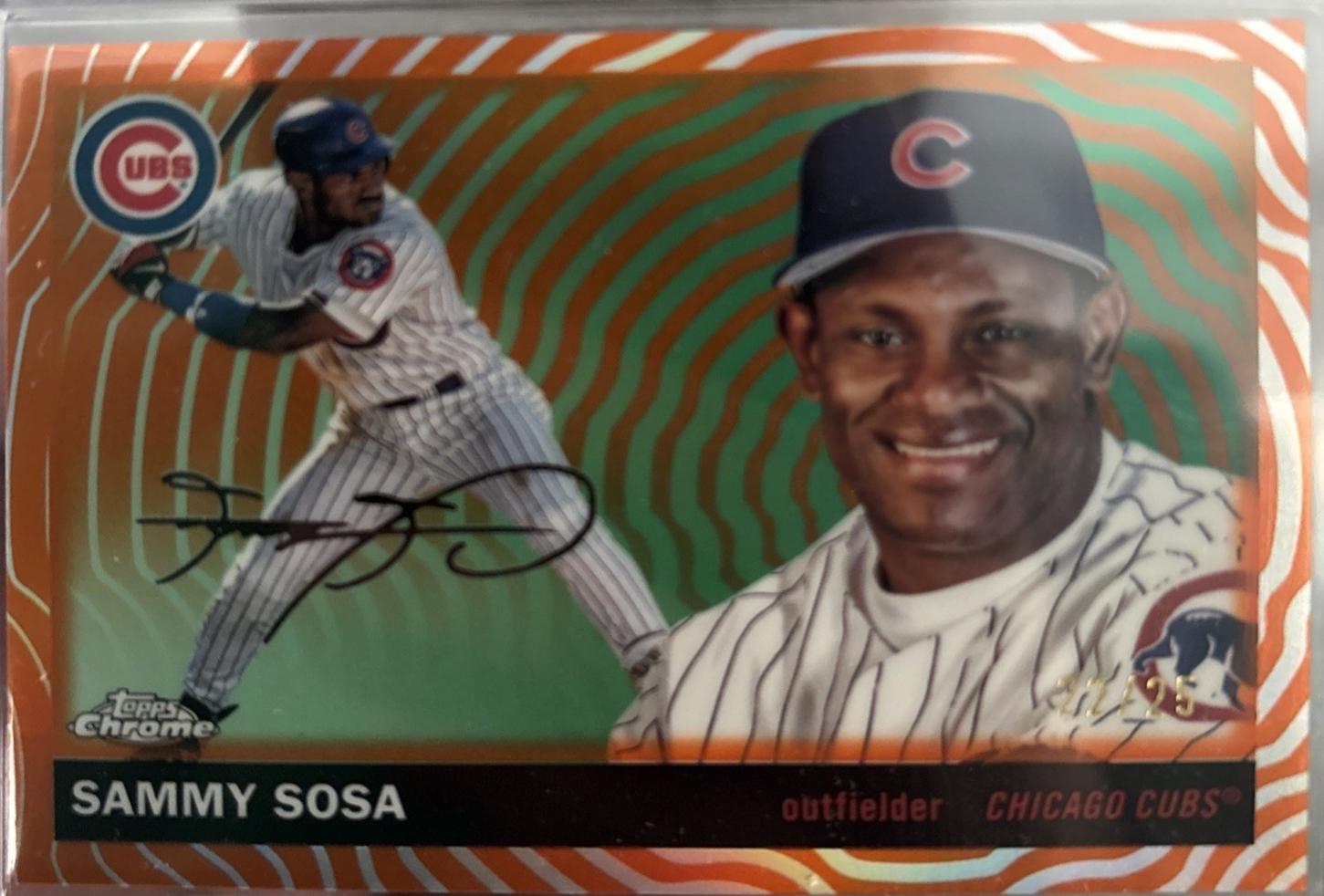 Sammy Sosa [Orange Wave] #396