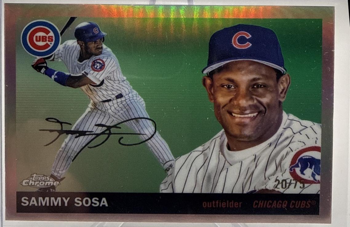 Sammy Sosa [Rose Gold Refractor] #396