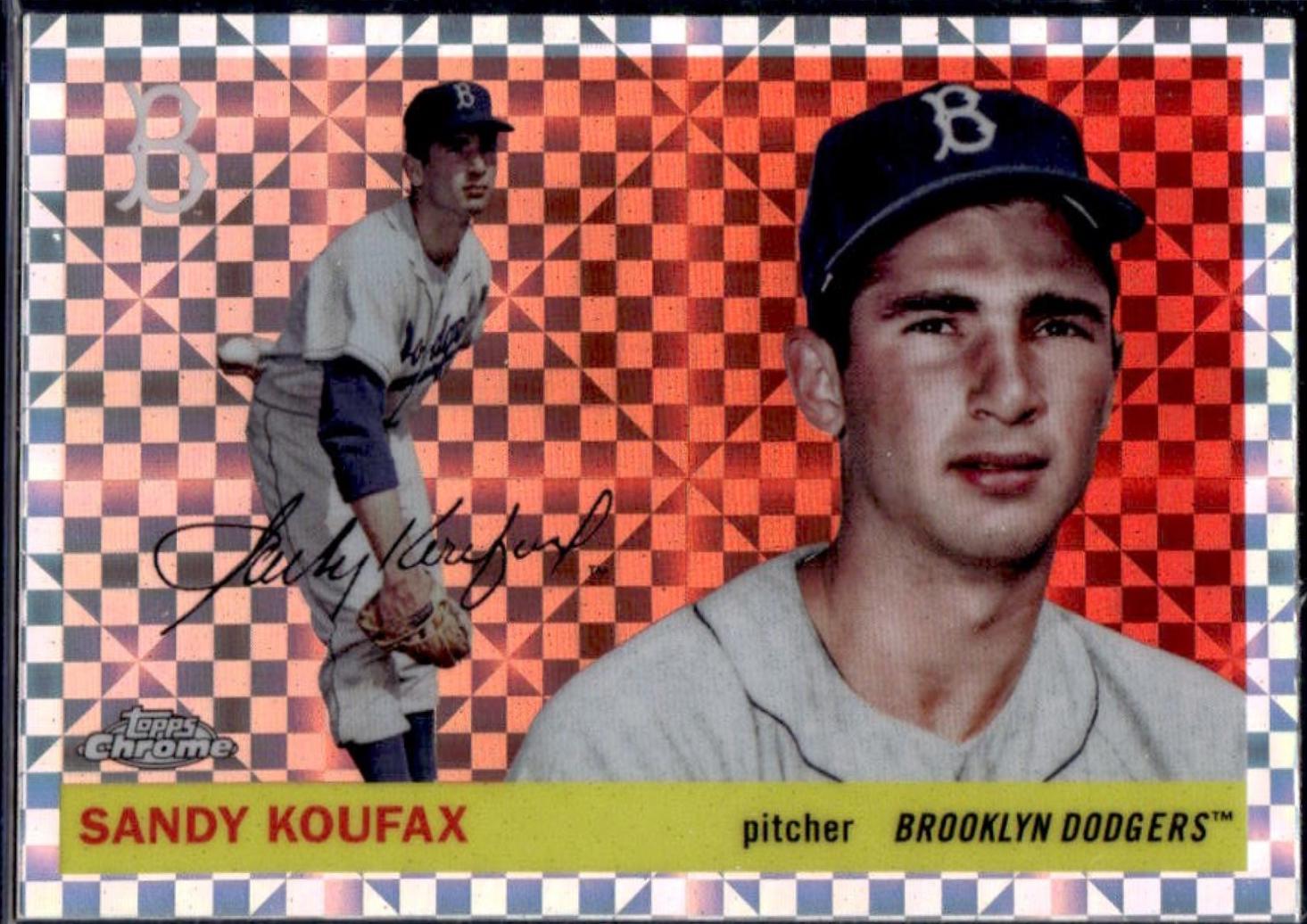Sandy Koufax [X-Fractor] #447