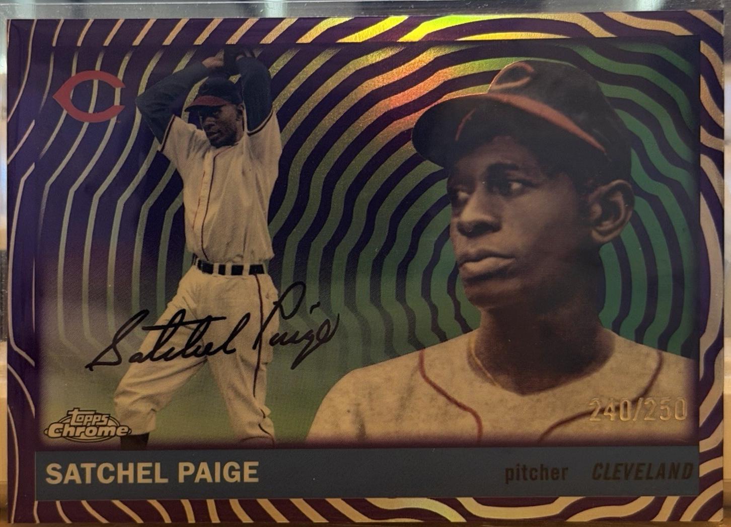 Satchel Paige [Vibrations Refractor] #499