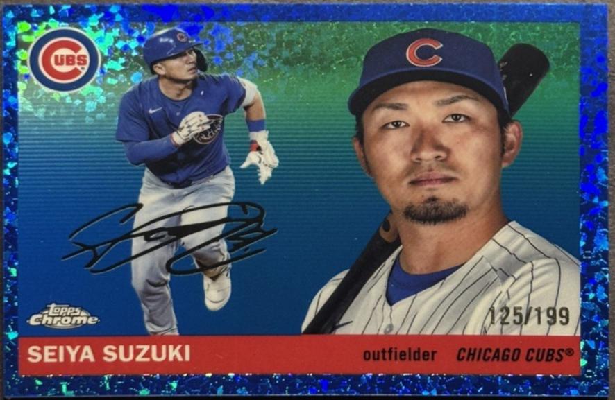 Seiya Suzuki [Blue Mini-Diamond Refractor] #57