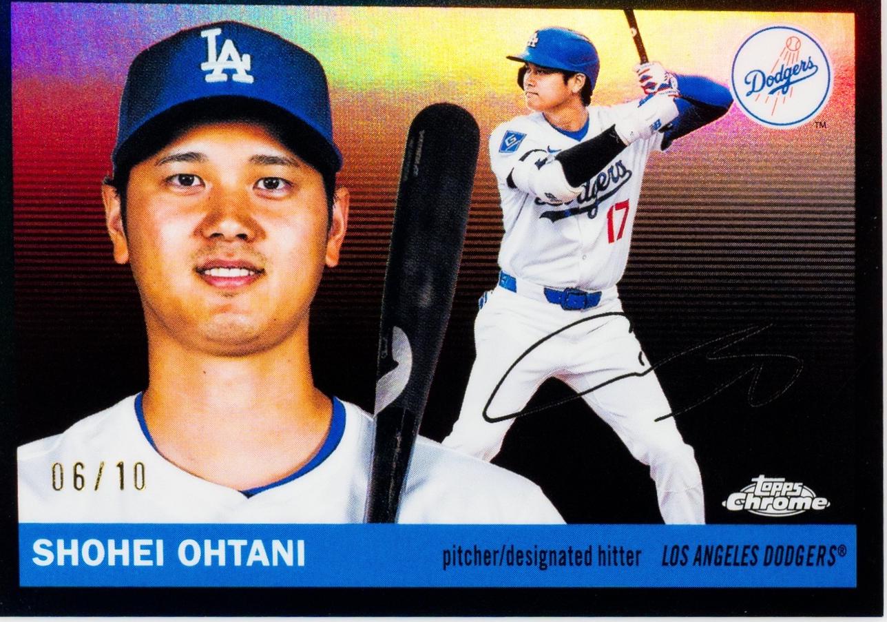 Shohei Ohtani [Black Refractor] #17