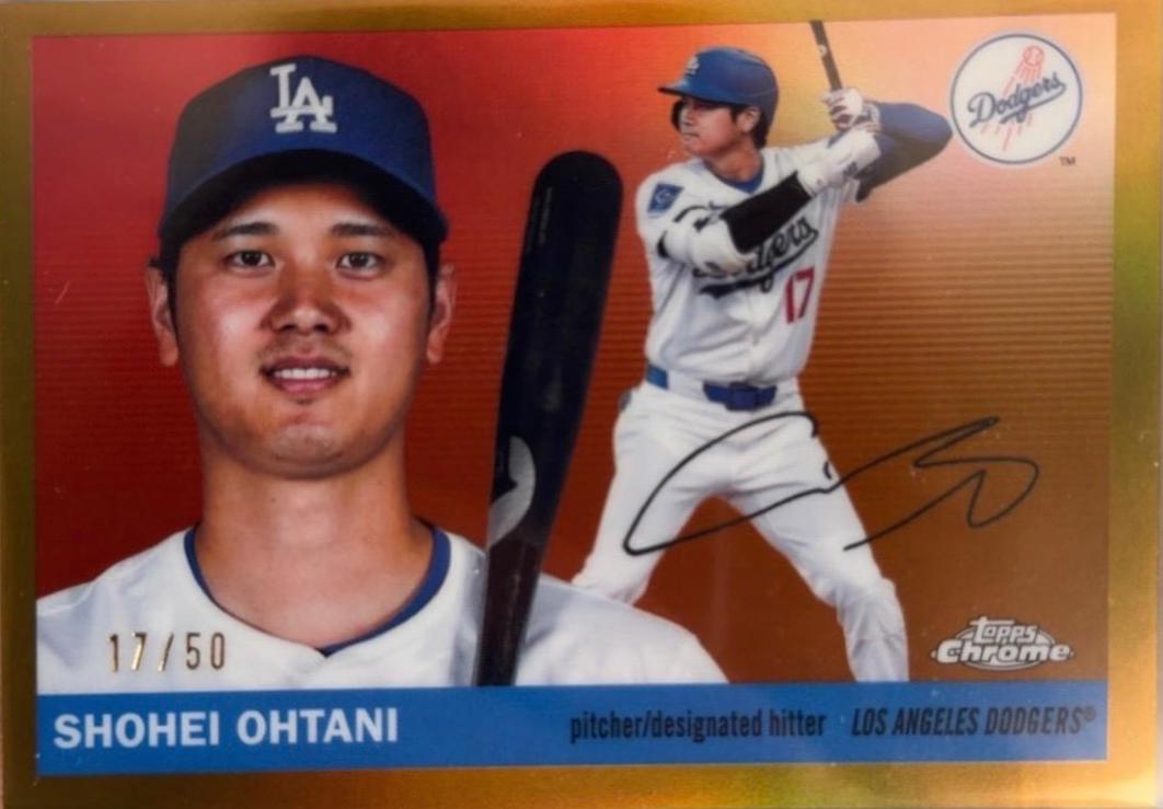 Shohei Ohtani [Gold Refractor] #17