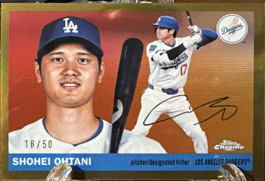 Shohei Ohtani [Gold Wave] #17