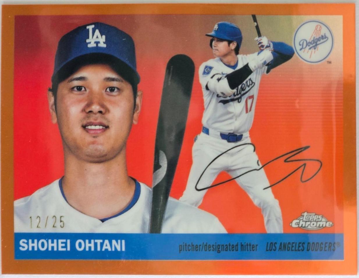 Shohei Ohtani [Orange Refractor] #17