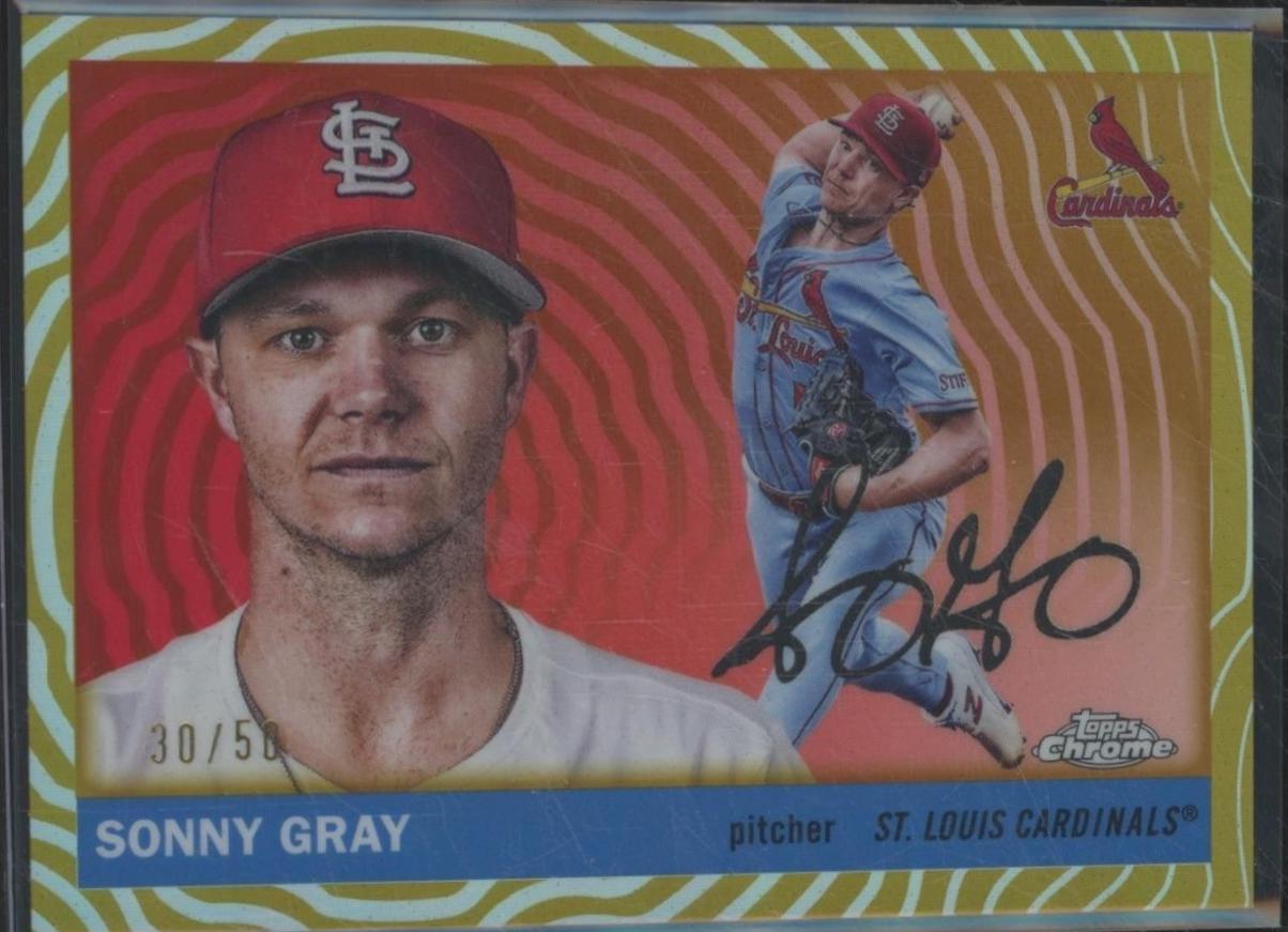 Sonny Gray [Gold Vibrations Refractor] #139