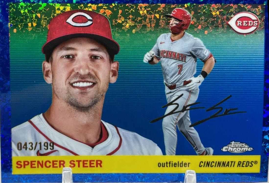 Spencer Steer [Blue Mini-Diamond Refractor] #47